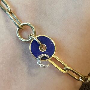 foundrae Blue Crescent - Karma
Champleve Symbol Disk